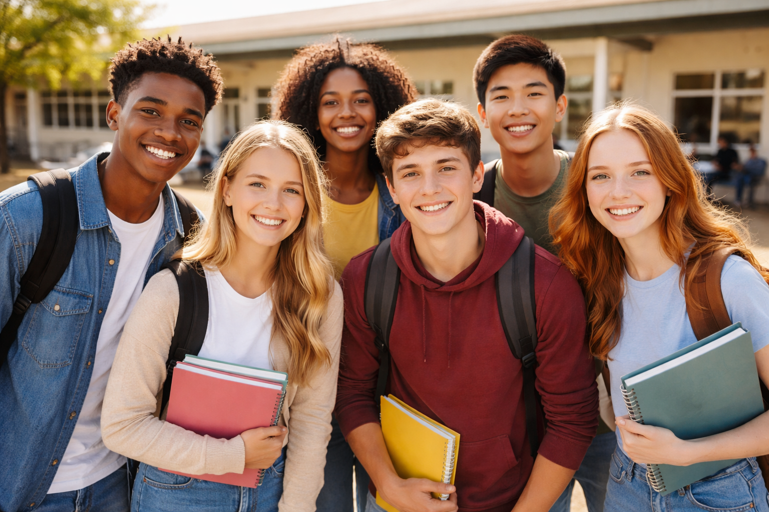 Group of student